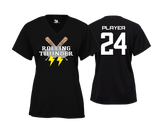 Rolling Thunder - Women's V-Neck SS Performance Tee