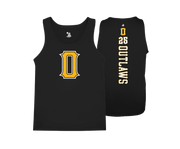 Outlaws - Men's Sleeveless Performance Tees