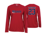 Dunkirk Warriors - DTF | Women's Long Sleeve Performance Tee