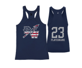 Dunkirk Warriors - DTF | Women's Performance Racerback