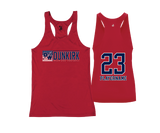 Dunkirk Warriors - DTF | Women's Performance Racerback