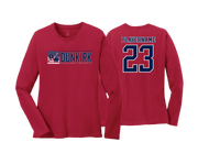 Dunkirk Warriors - DTF | Women's Long Sleeve Cotton Tee