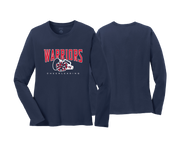 Dunkirk Warriors - Cheerleading - DTF | Women's Long Sleeve Cotton Tee