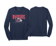 Dunkirk Warriors - Cheerleading - DTF | Unisex Long Sleeve Cotton Tee