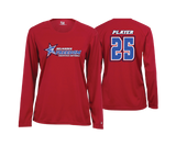 Delmarva Freedom - DTF Womens Long Sleeve Performance Tee