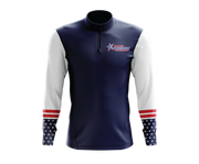 Delmarva Freedom - FDS Unisex Long Sleeve 1/4 Zip BP Jacket