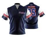 Delmarva Freedom - FDS Unisex Short Sleeve 1/4 Zip BP Jacket