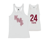 KMS - DTF | Women's Performance Racerback