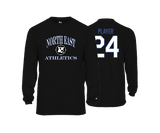 NE Athletics - LS Performance Tee's