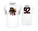 Bel Air Terps - | WHITE | TERPS NATION | CUSTOM - DTF Unisex Performance Tee