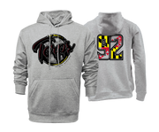 Bel Air Terps - Heather Grey - DTF | Unisex Hoodie