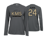 KMS Softball - DTF | Women's Long Sleeve Performance Tee