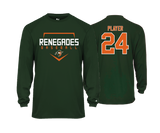 Renegades - Green LS Performance Tee