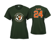 Renegades - Women's SS Green Performance Tee