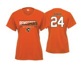 Renegades - Women's SS Orange Performance Tee