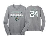 Renegades - Athletic Heather - DTF | Unisex Long Sleeve Cotton Tee