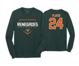 Renegades - Dark Green - DTF | Unisex Long Sleeve Cotton Tee