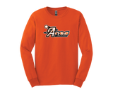 Delmarva Aces - ORANGE LOGO - DTF | Unisex Long Sleeve Cotton Tee