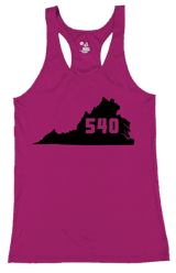 540 Softball - DTF | Women's Performance Racerback