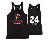 East Coast Titans Racerback Black