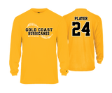 Gold Coast Hurricanes - DTF | Unisex Long Sleeve Performance Tee