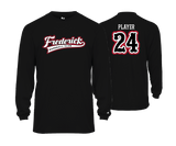 Frederick Bulls Performance Tees- BLACK