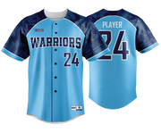 Warriors Baseball - FDS | Unisex Full Button Jersey