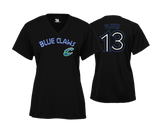 Chesapeake Blue Claws  - Women's Semi Sub (Short Sleeve) Text Tee