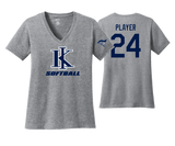 KIHS Softball Women's Team Shirt (V-Neck)