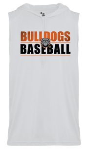 Bowie Bulldogs - DTF | Men's Sleeveless Hooded Performance Tee