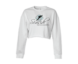 Seaside Dance- Long Sleeve Crop Shirt