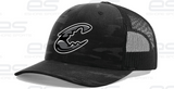 Chesapeake Blue Claws  - Black Camo Snapback