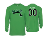 Lady Black Sox Long Sleeve Men's Performance Tees