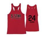 5 Star Softball Racerback Tank