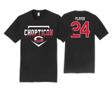 Chopticon Braves Softball - Unisex Short Sleeve Cotton Shirt