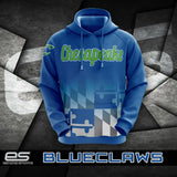 Chesapeake Blue Claws FDS MD Flag Hoodie