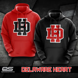 Delaware Heart - Tackle Twill Unisex Hoodie